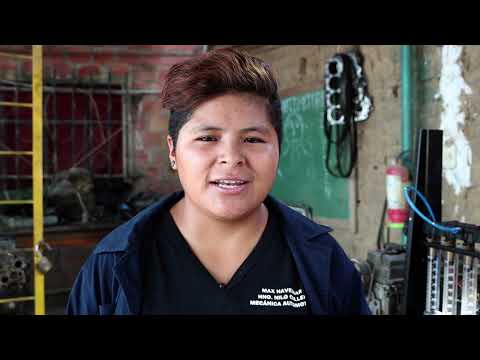 Embedded thumbnail for Dayana expresa que su vocación es Mecánica Automotriz