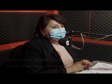 Embedded thumbnail for Cecilia Lazarte es entrevistada en "Hablemos de la Formación Técnica y Tecnológica"